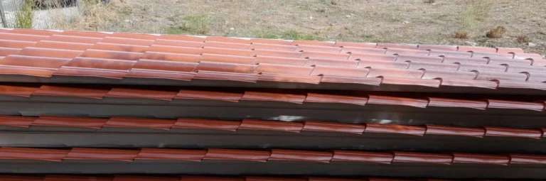 Πάνελ Κεραμίδι για Στέγες έτοιμα για τοποθέτηση.