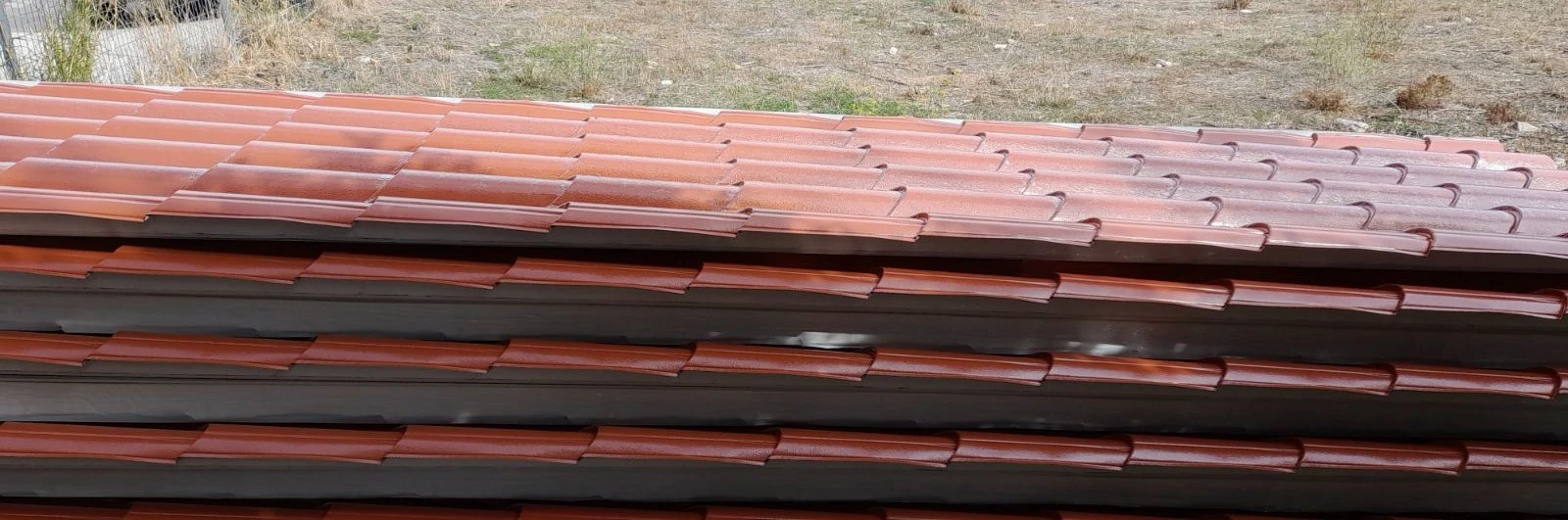 Πάνελ Κεραμίδι για Στέγες έτοιμα για τοποθέτηση.