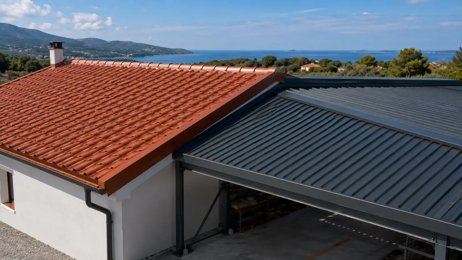 Παραγγελία Πάνελ Στέγης Κεραμίδι ή Τραπεζοειδές - Εμπόριο σιδήρου - Εμπόριο σιδήρου Παραγγελία Πάνελ Στέγης: Κεραμίδι ή Τραπεζοειδές